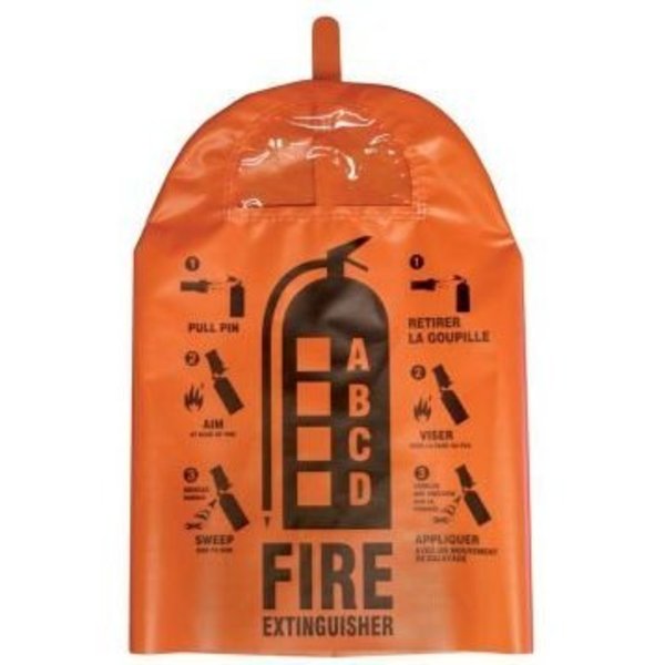 Accuform BILINGUAL FIRE EXTINGUISHER TAGSCOVERS FBPCF468 FBPCF468